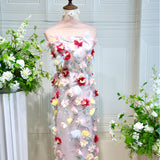 s24-133 3D floral fabric