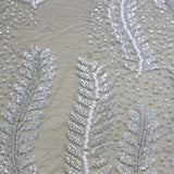 S23-110 Pearl embroidered fabric