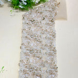 s24-016 Pearl embroidered fabric