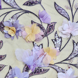 s24-133 3D floral fabric