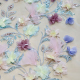 s24-133 3D floral fabric