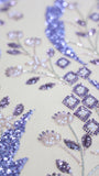 S23-051  bead embroidery  lace fabric high quality net lace fabric for wedding bridal  evening dress