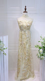 S23-291 bead embroidery  lace fabric high quality net lace fabric for wedding bridal  evening dress