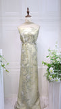 S24-014  bead embroidery  lace fabric high quality net lace fabric for wedding bridal  evening dress